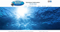 Desktop Screenshot of amsdiving.com